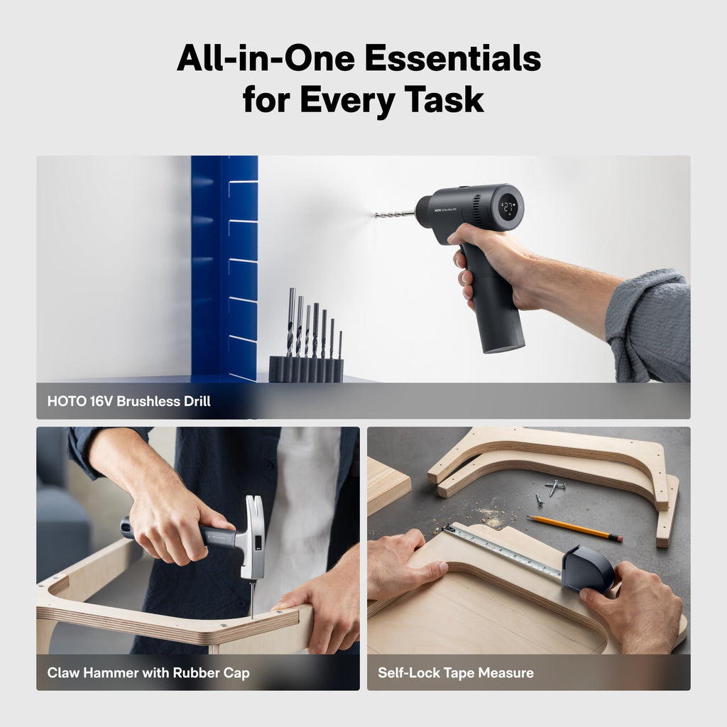 16V Brushless Drill Tool Kit