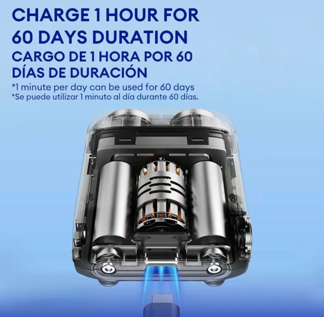 BeardGlide Pocket Shaver