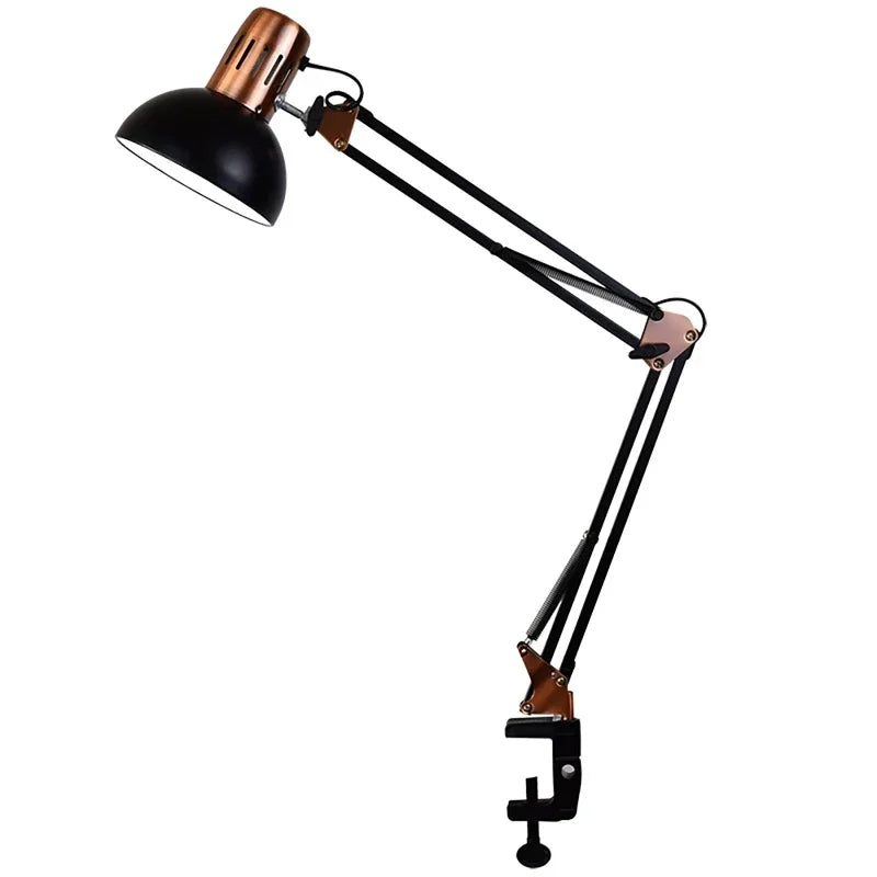 ED Studio Desk Lamp - Vintage Portable Fixture with Clamp for Reading, Writing, and Study