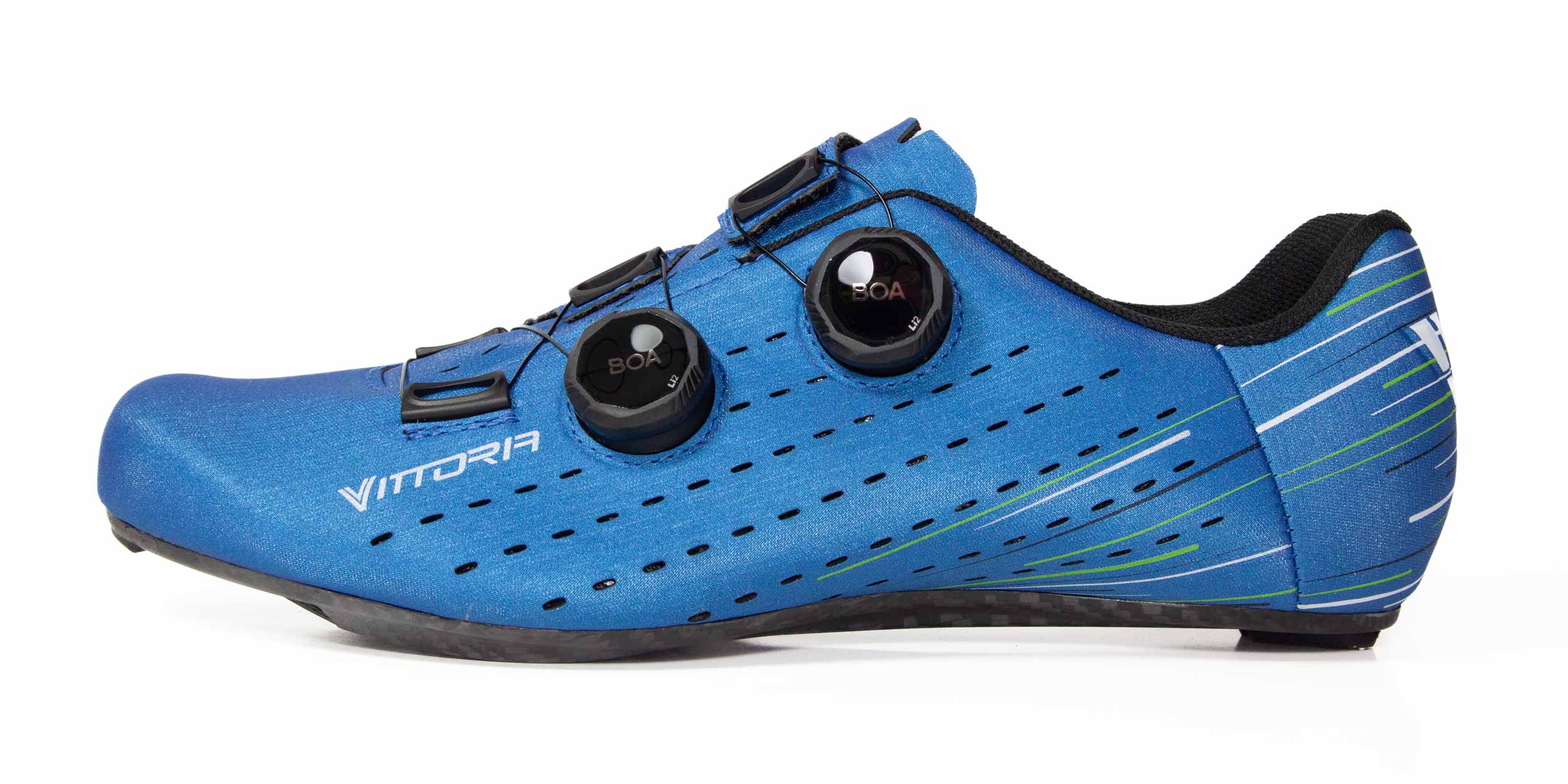 Nuvola Road Cycling Shoes - Blue/Black (3-Bolt Look Sole)