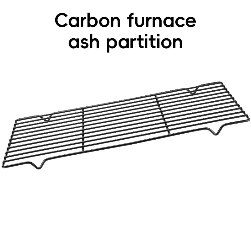 Foldable BBQ Grill with Durable Chrome-Plated Net and Ventilation