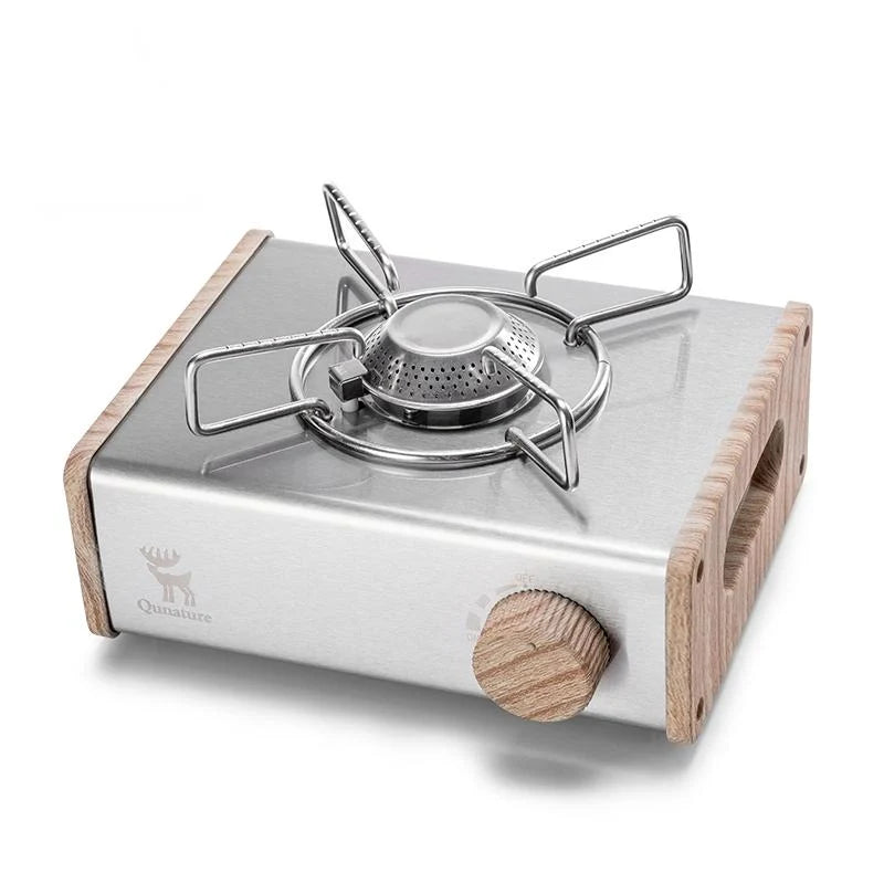 Mini Cassette Stove with 2.8KW Flame and Magnetic Gas Tank Portable Design