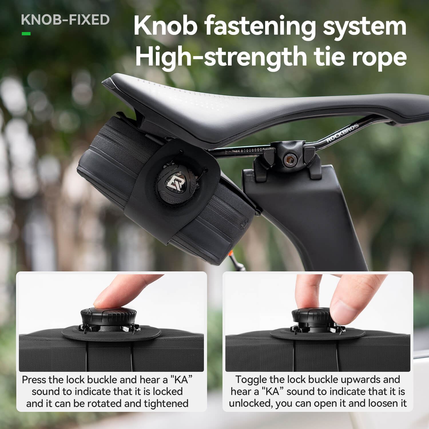 Multifunctional Saddle Bag